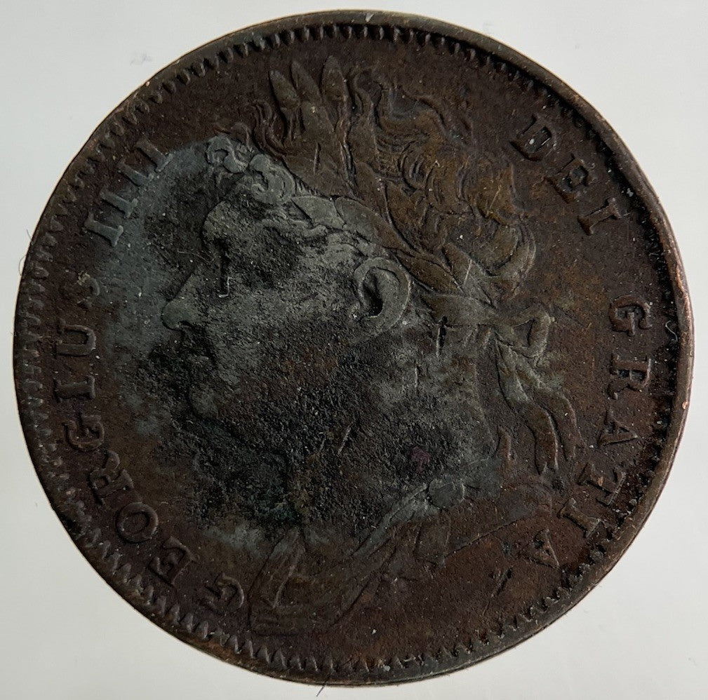 1822 George IV Farthing Coin | Collectable Grade