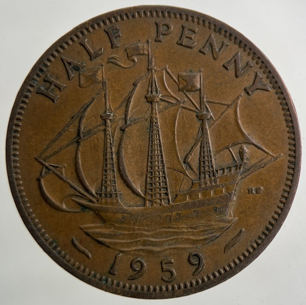1959 Elizabeth II 2nd Half - Penny Coin | Fine Collectable Grade
