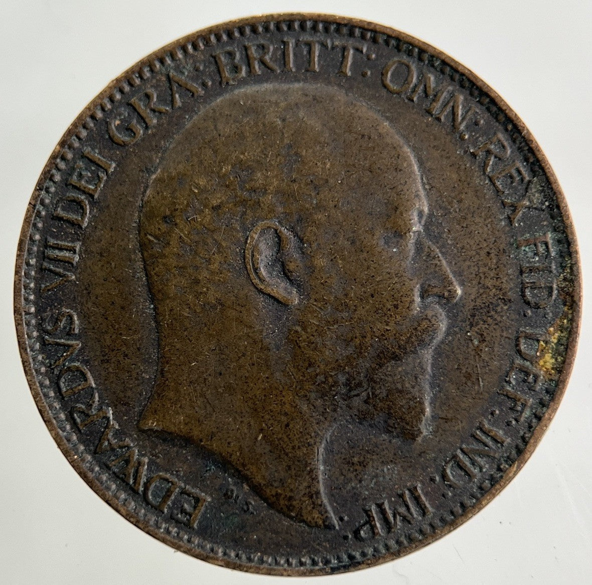 1910 Edward VII Farthing Coin | Fine Collectable Grade