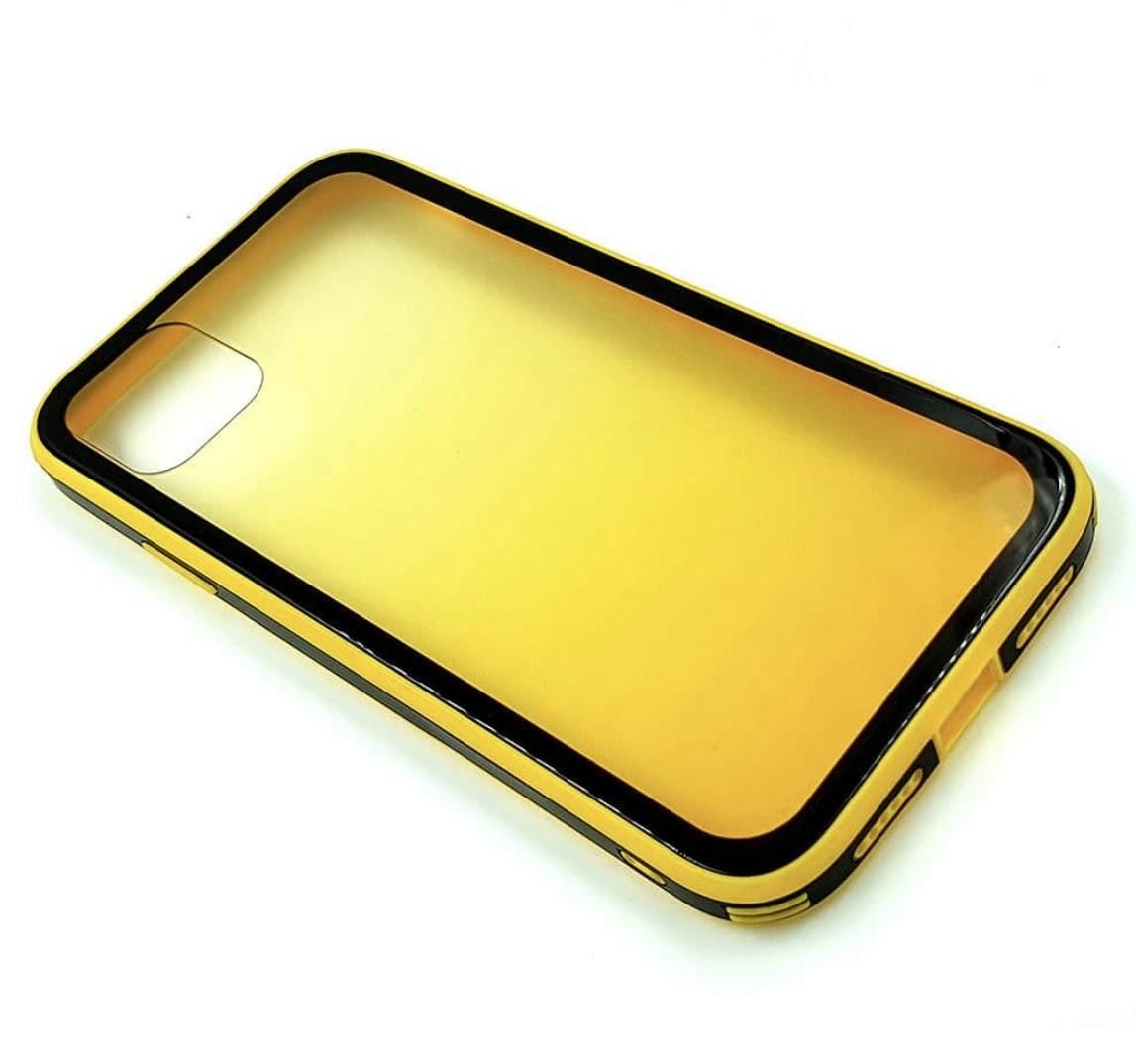 iPhone XR Yellow Gradient Bumper Shockproof Protective Case