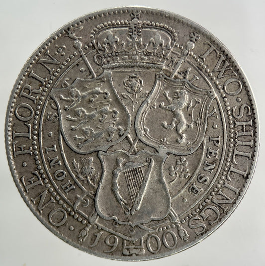 1900 Victoria Florin Silver Coin | Very High Grade