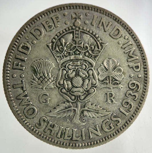 1939 George VI Florin Silver Coin | Collectable Grade