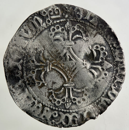 1467 - 77 Belgium Charles The Bold Flanders Double Patard Silver Coin | Fine Grade