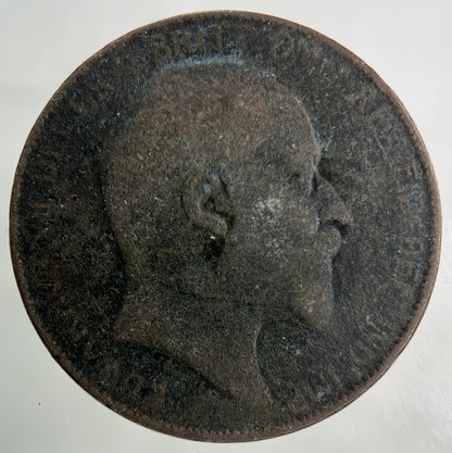 1907 Edward VII One Penny Coin | Collectable Grade