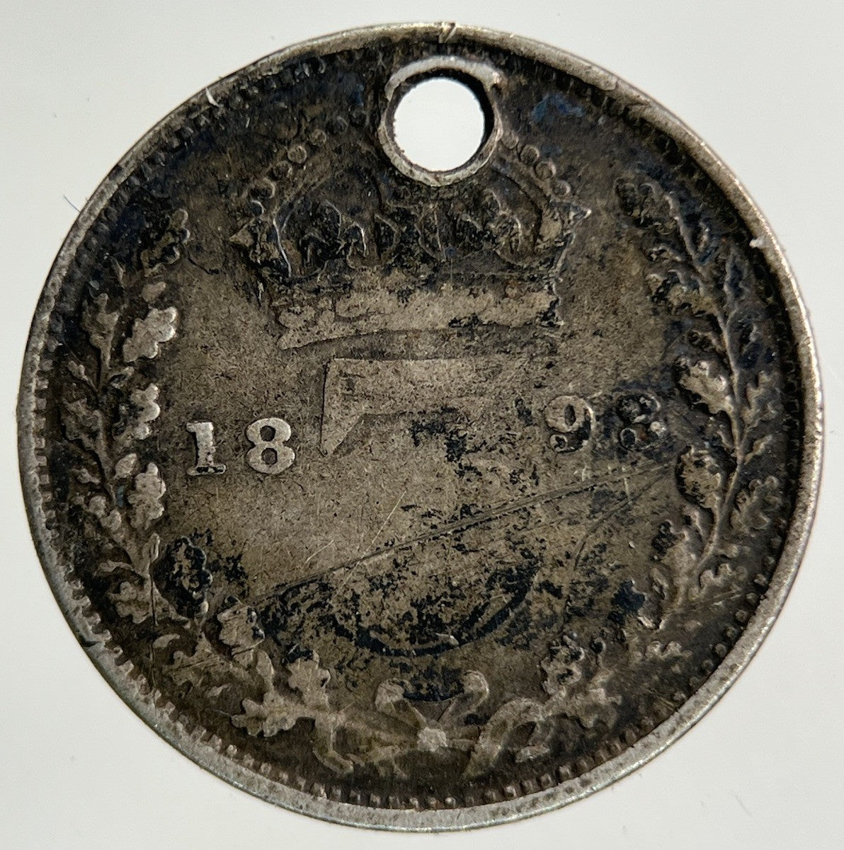 1893 Victoria Threepence Silver Coin | Collectable Grade