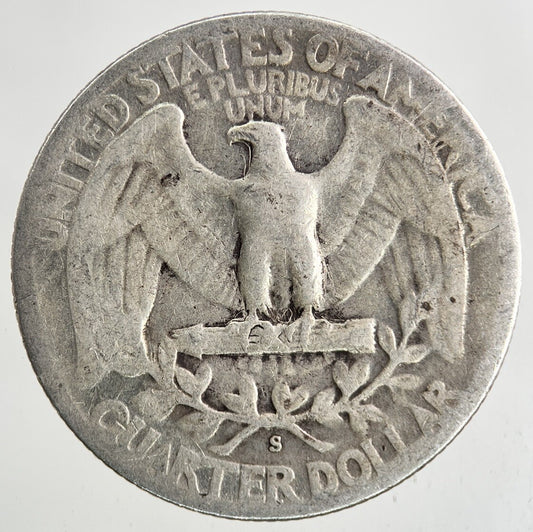 1946 - S US USA Quarter Dollar Silver Coin | Collectable Grade
