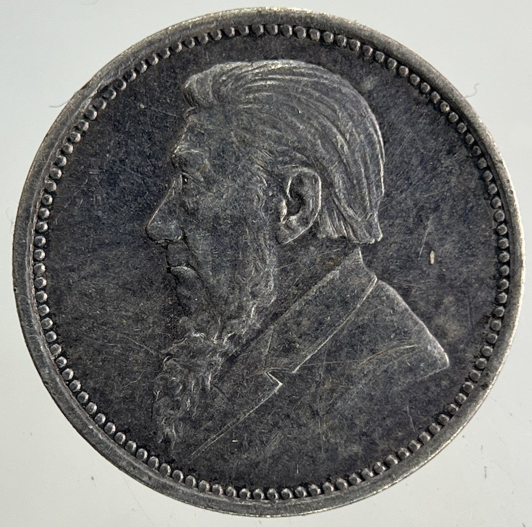 1897 South Africa Threepence Silver Coin | Fine Collectable Grade