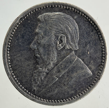 1897 South Africa Threepence Silver Coin | Fine Collectable Grade