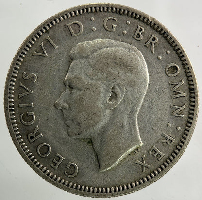 1937 George VI Shilling Silver Coin | Fine Collectable Grade