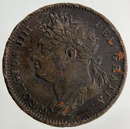 1822 George IV Farthing Coin | Fine Collectable Grade