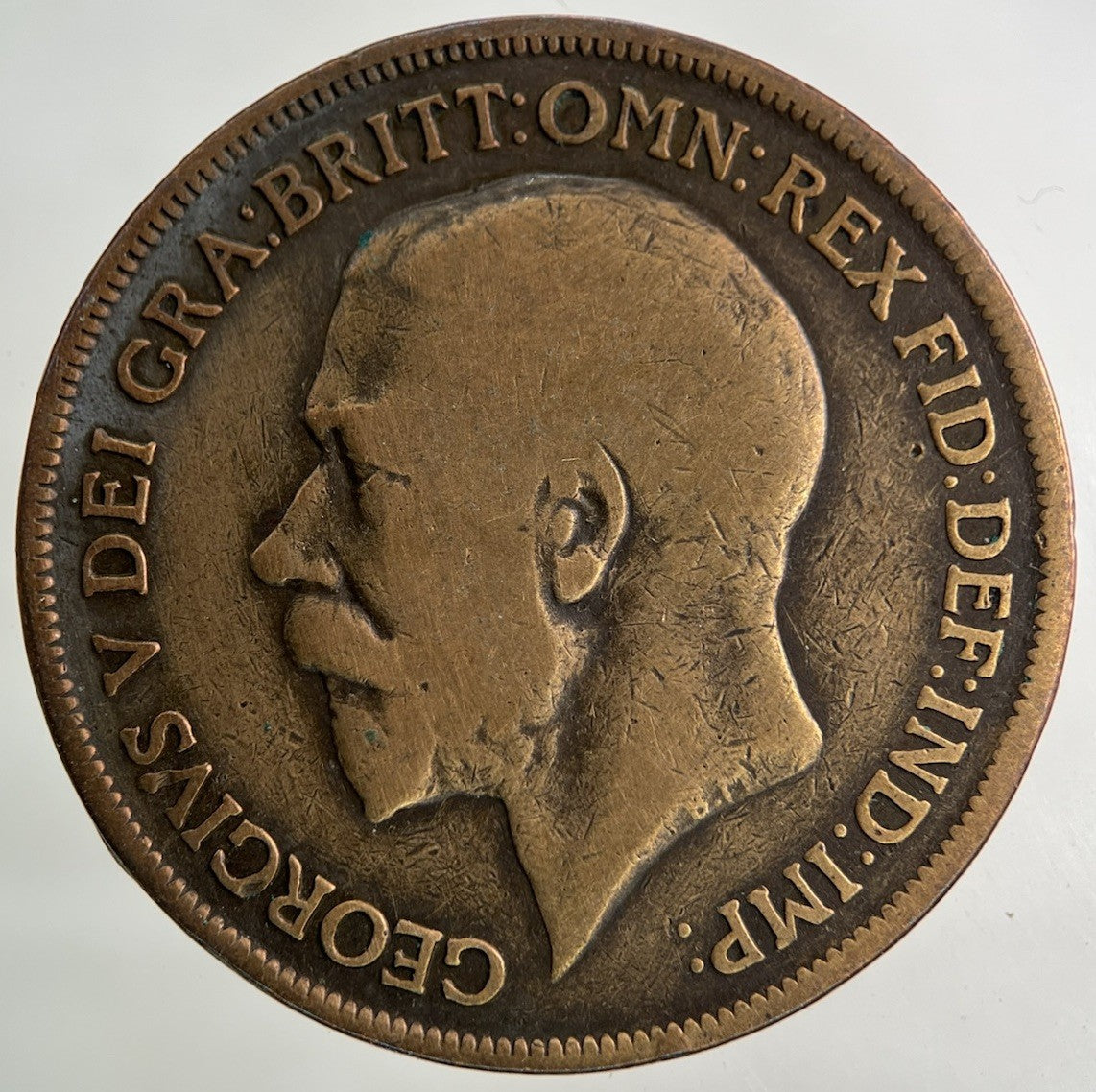 1917 George V One Penny Coin | Collectable Grade