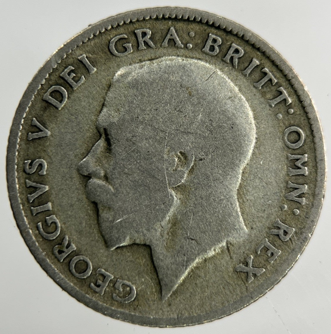 1922 George V Sixpence Silver Coin | Fair Grade