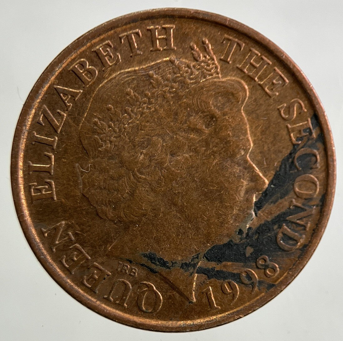 1998 Jersey One Penny Coin | Very High Grade