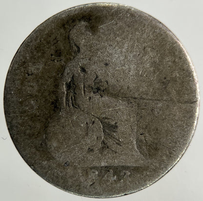 1843 Victoria Groat Four - Pence Silver Coin | Collectable Grade