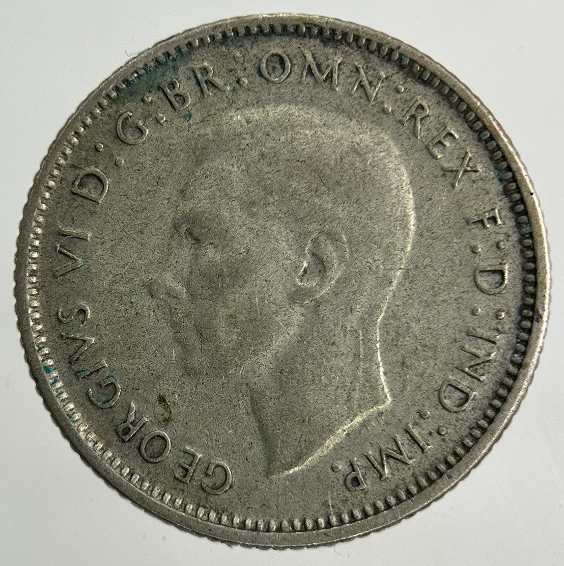 1948 Australia Sixpence Silver Coin | Fine Collectable Grade
