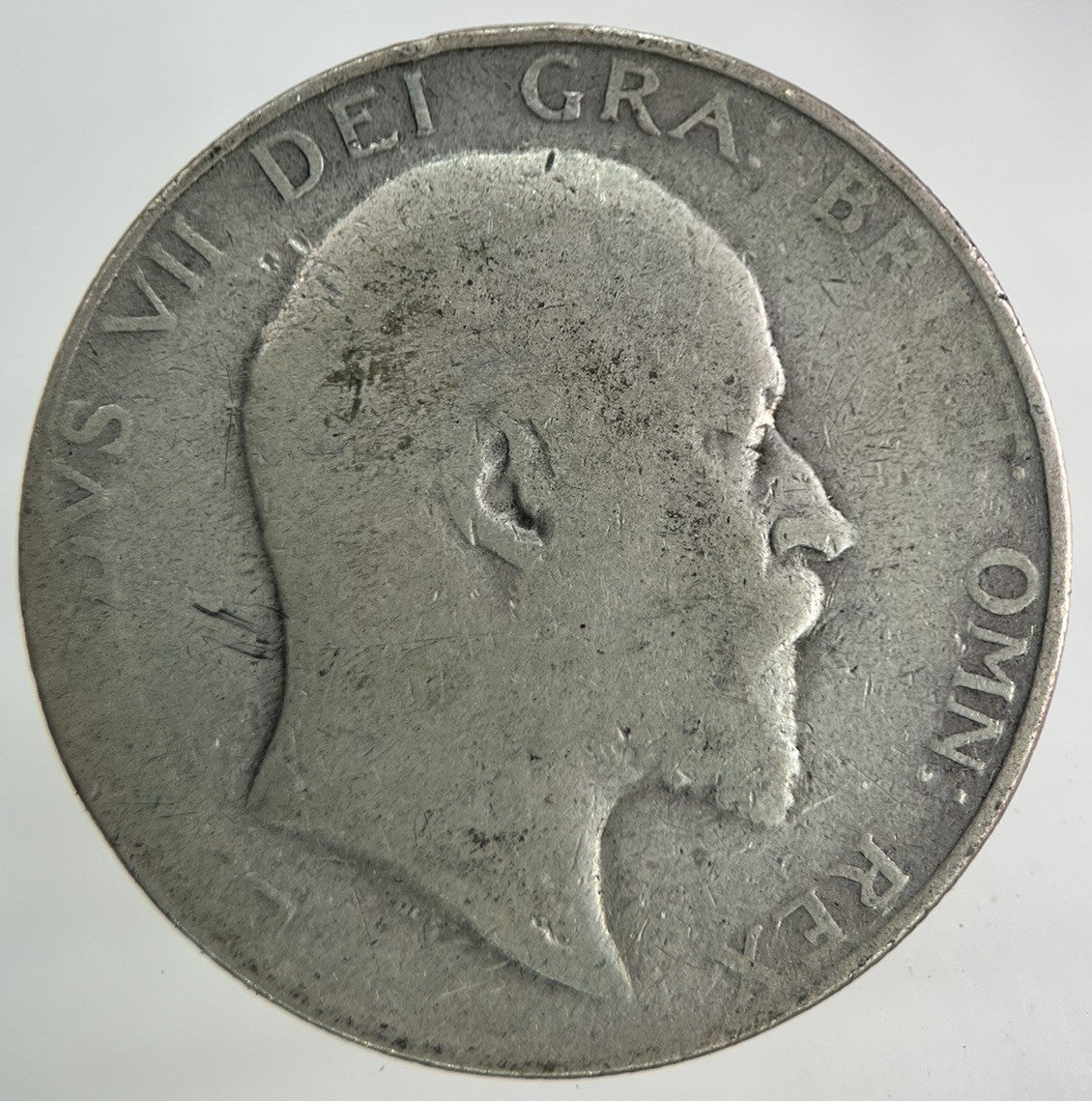 1908 Edward VII Half - Crown Silver Coin | Collectable Grade