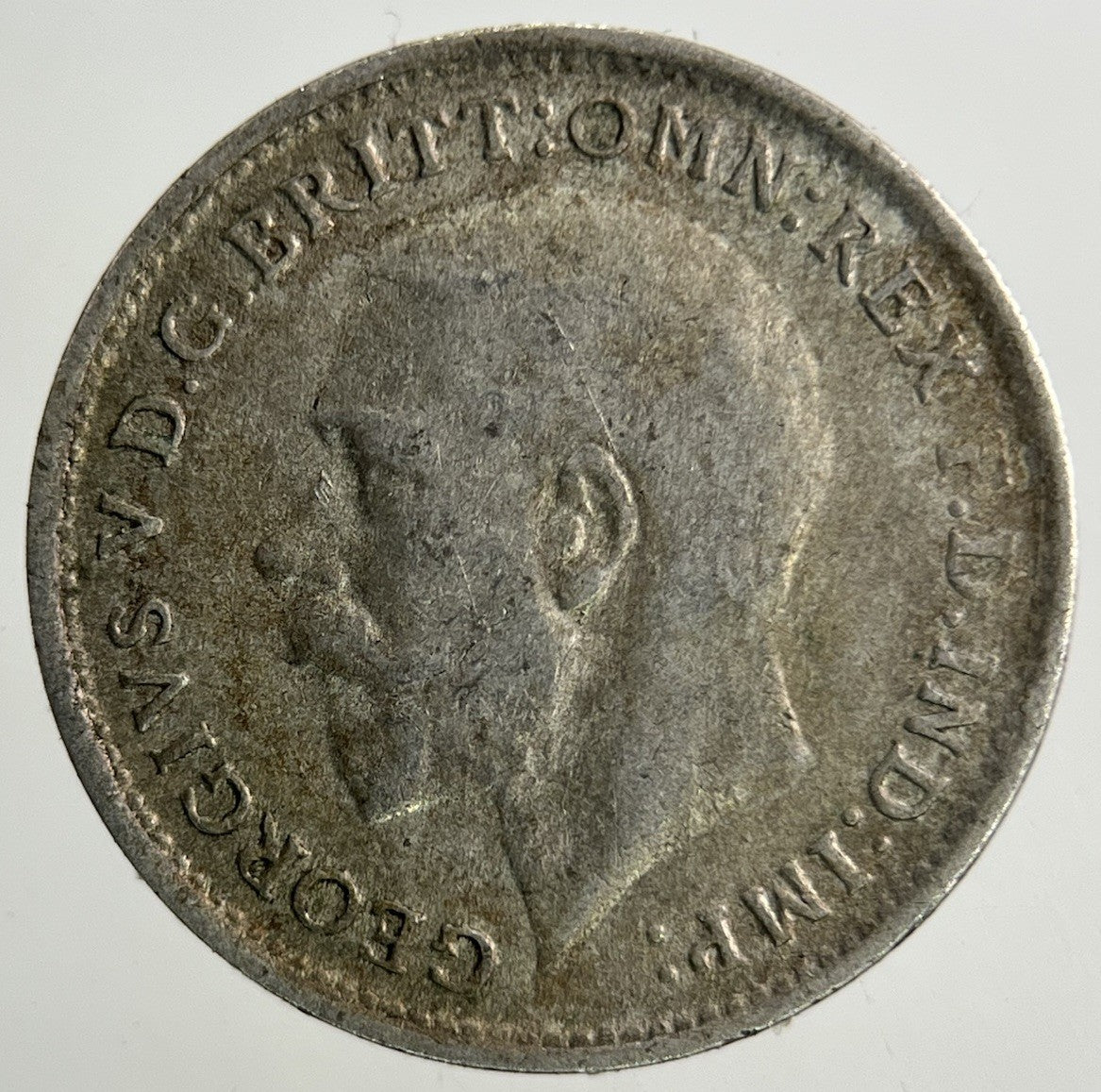 1920 George V Threepence Silver Coin | Very High Grade