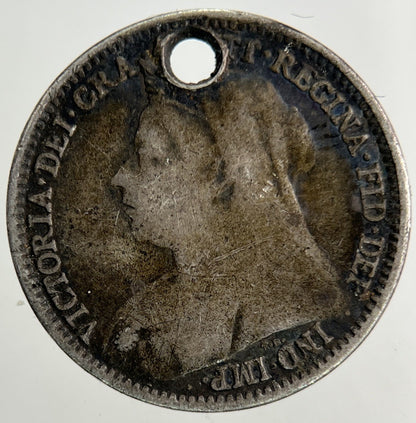 1893 Victoria Threepence Silver Coin | Collectable Grade