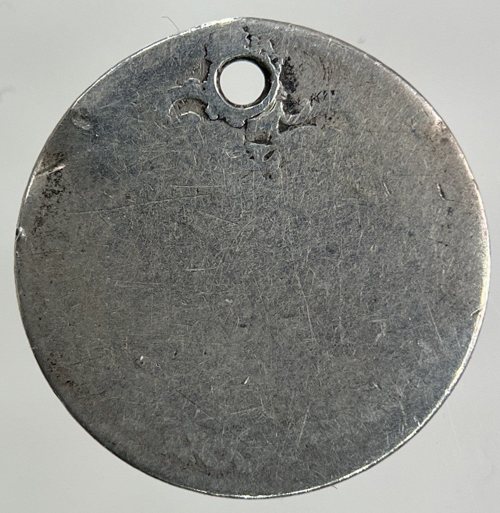British Victoria Threepence Silver Coin | Worn Grade