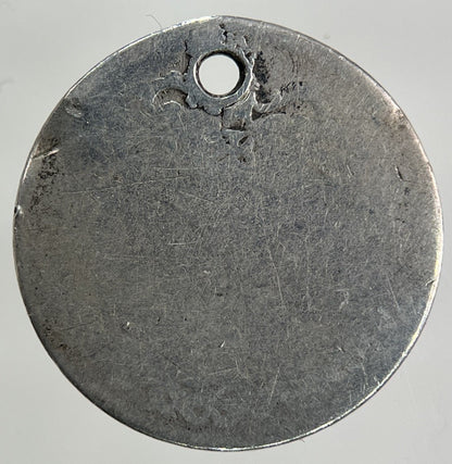 British Victoria Threepence Silver Coin | Worn Grade