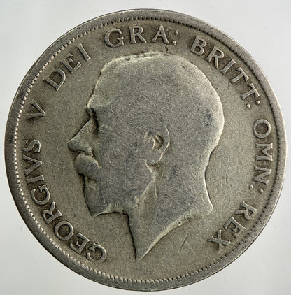1920 George V Half - Crown Silver Coin | Collectable Grade