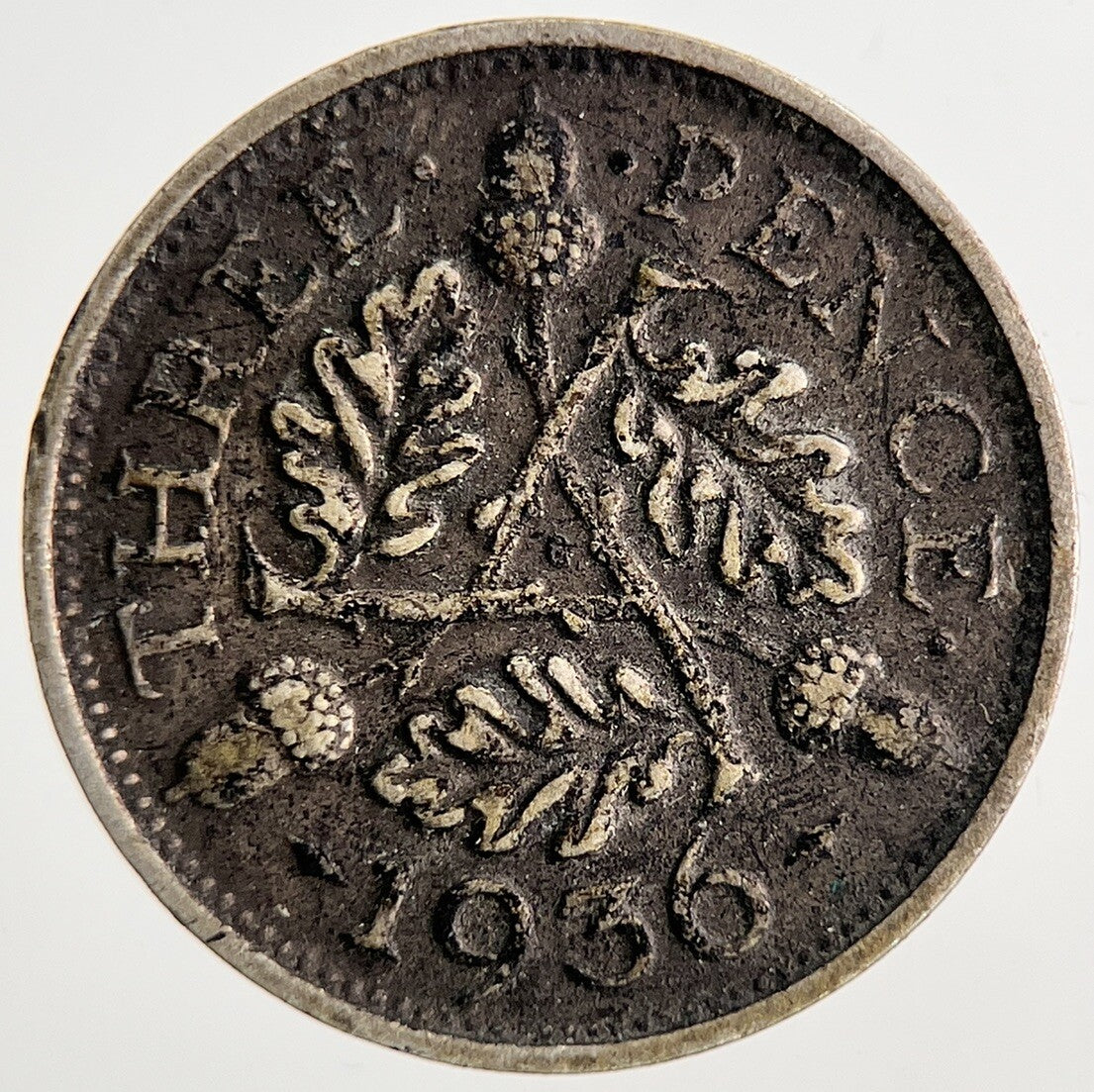 1936 George V Threepence Silver Coin | Fine Collectable Grade | a6934