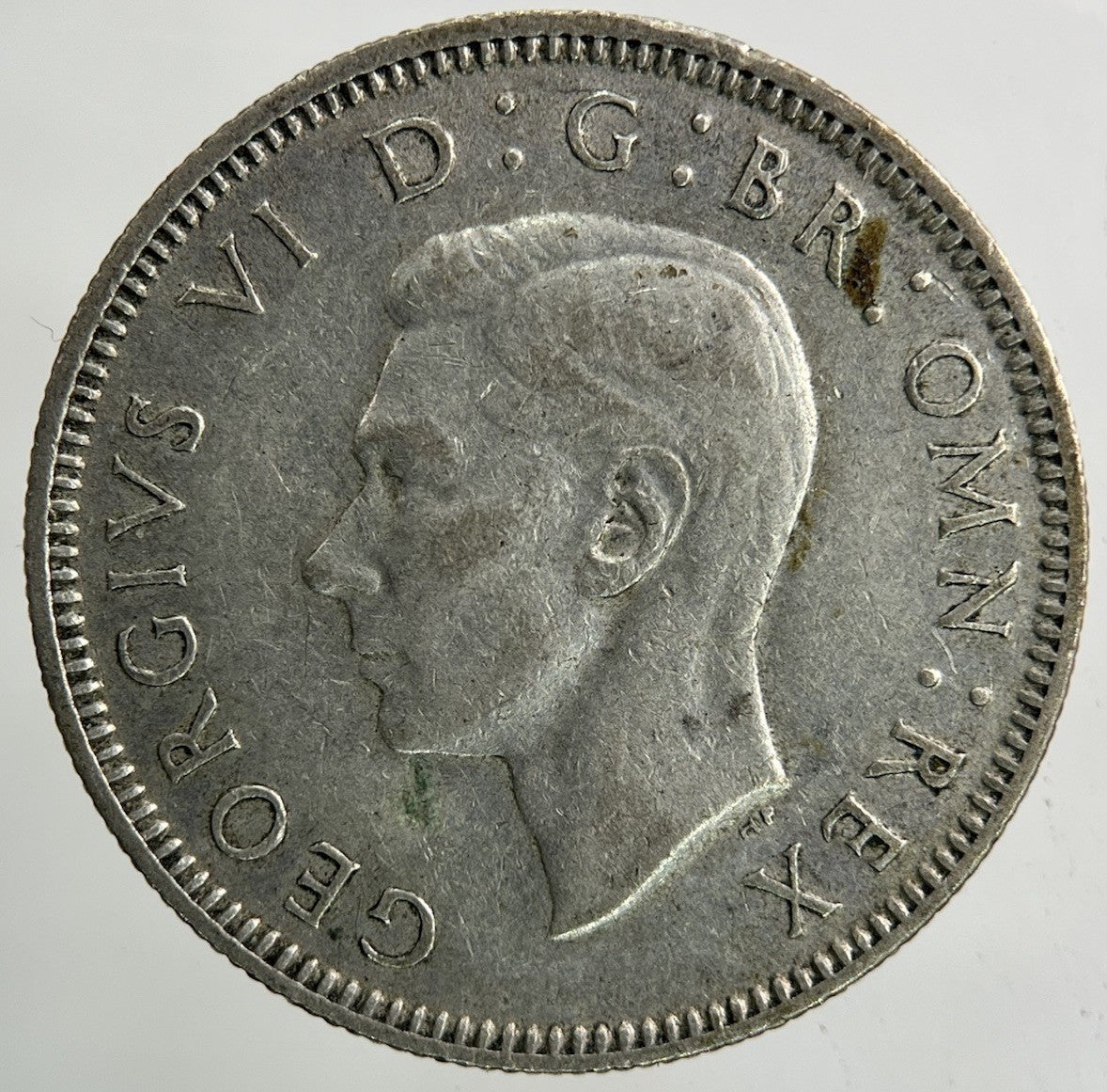 1944 George VI Shilling Silver Coin | Fine Collectable Grade