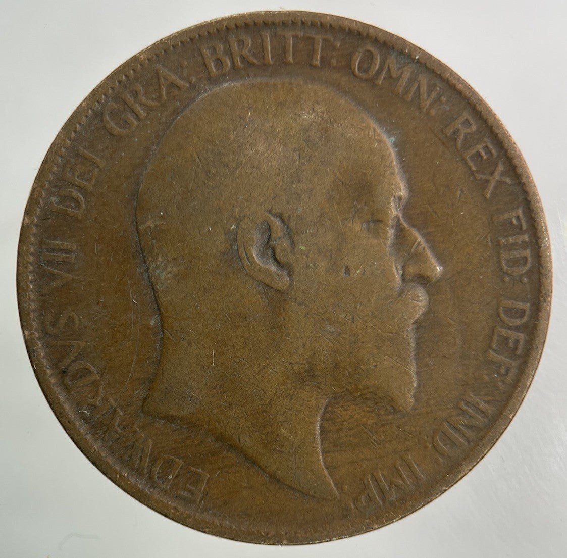 1906 Edward VII One Penny Coin | Collectable Grade