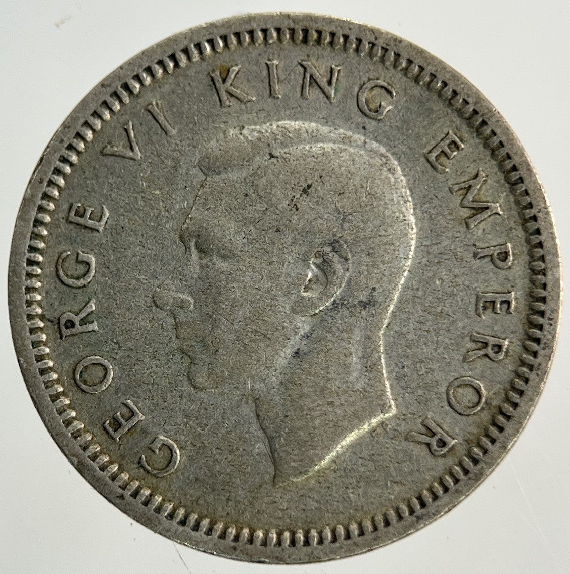 1944 New Zealand Threepence Silver Coin | Fine Collectable Grade