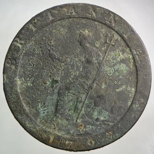 1797 George III 3rd Penny Cartwheeel Coin | Collectable Grade