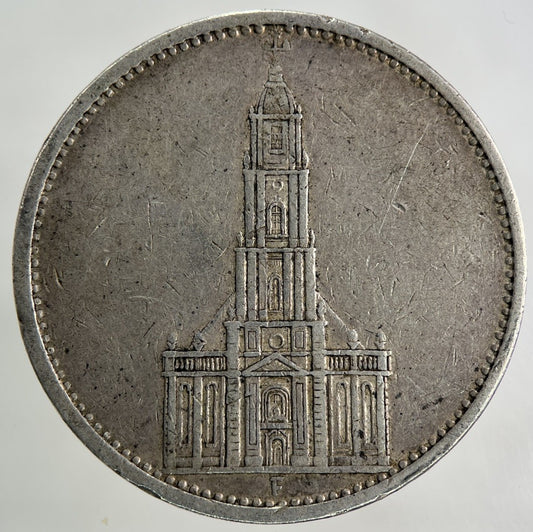 1935 Germany 5 Mark Silver Coin | Fine Collectable Grade