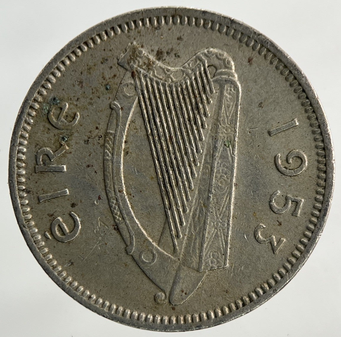1953 Irish Threepence Coin | Fine Collectable Grade
