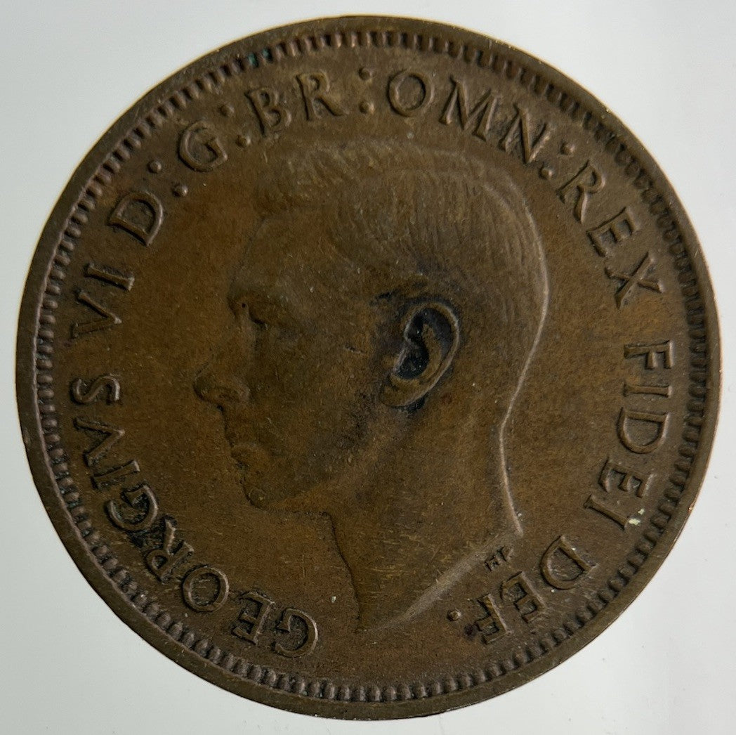 1950 George VI Wren Farthing Coin | Fine Collectable Grade
