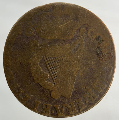 1680 Irish Half - Penny Coin | Collectable Grade