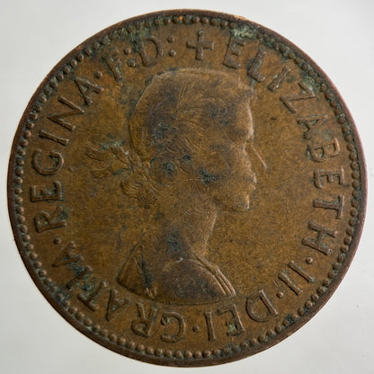 1959 Elizabeth II 2nd Half - Penny Coin | Collectable Grade