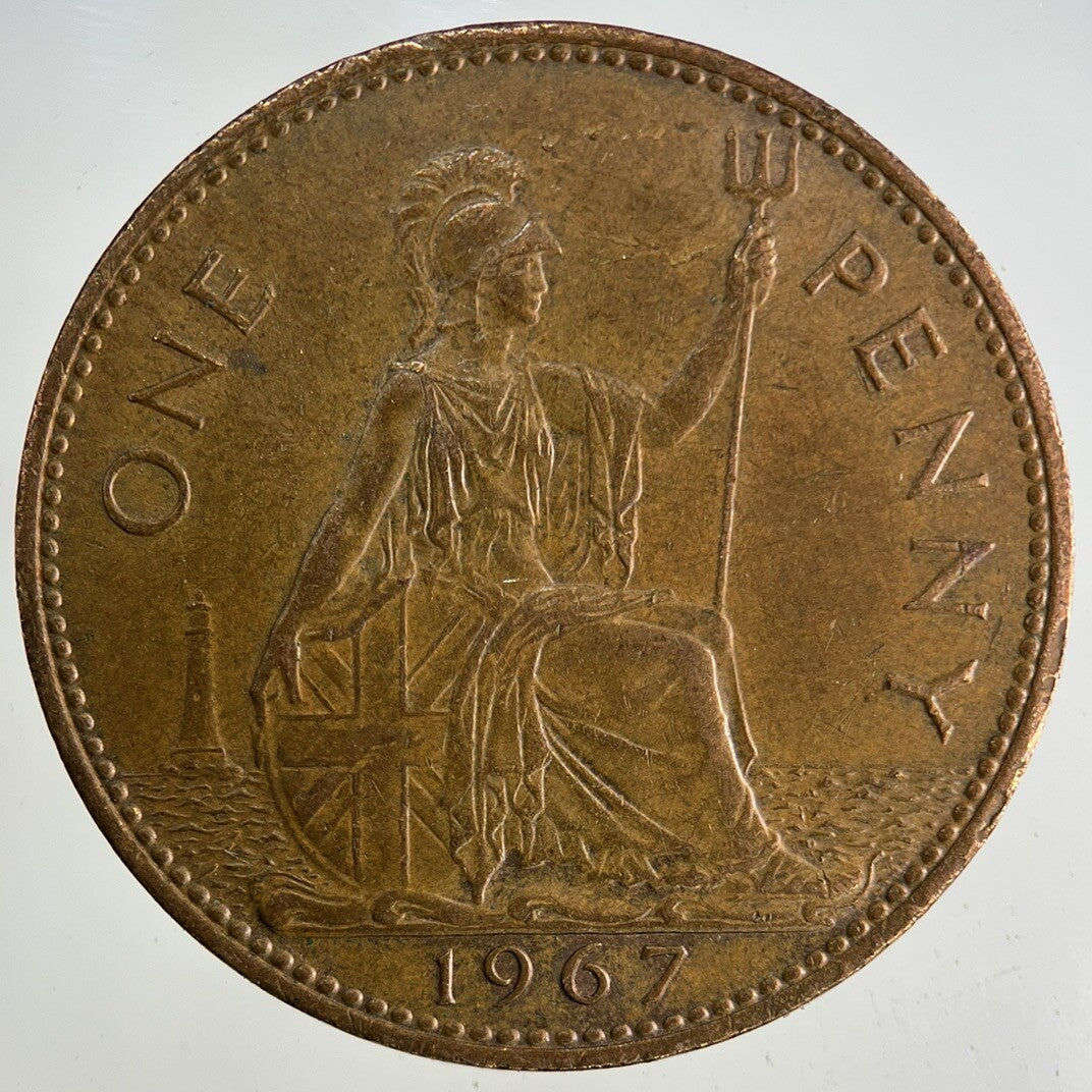 1967 Elizabeth II 2nd One Penny Coin | Fine Collectable Grade