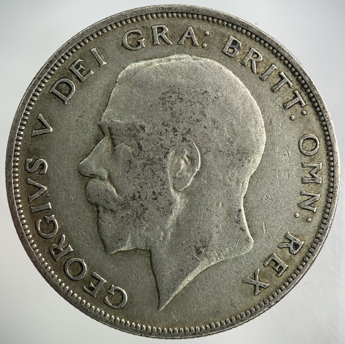 1921 George V Half - Crown Silver Coin | Fine Collectable Grade
