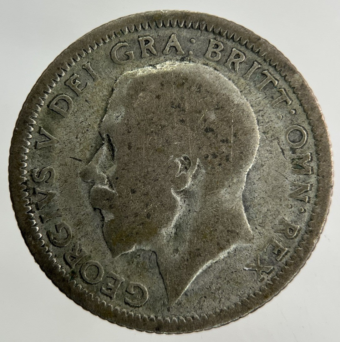 1926 George V Sixpence Silver Coin | Fair Grade