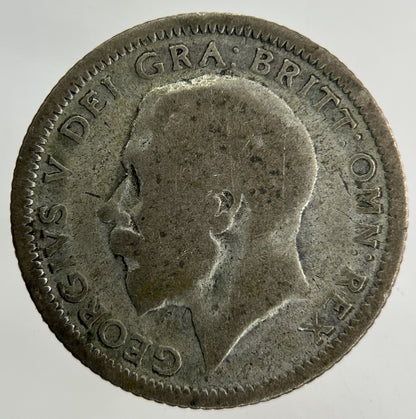 1926 George V Sixpence Silver Coin | Fair Grade