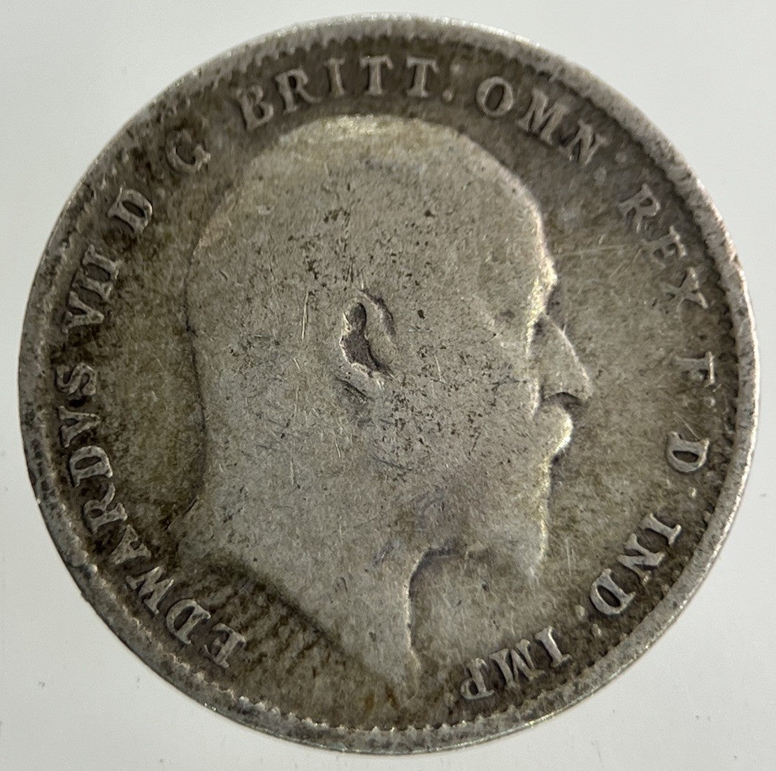 1907 Edward VII Threepence Silver Coin | Fine Collectable Grade