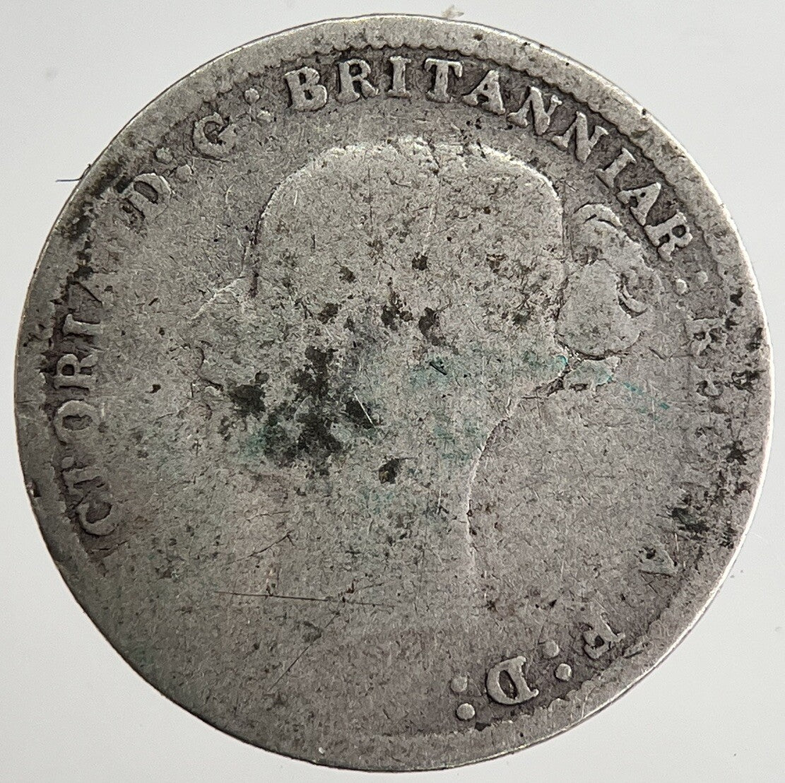 1883 Victoria Threepence Silver Coin | Collectable Grade | a8474
