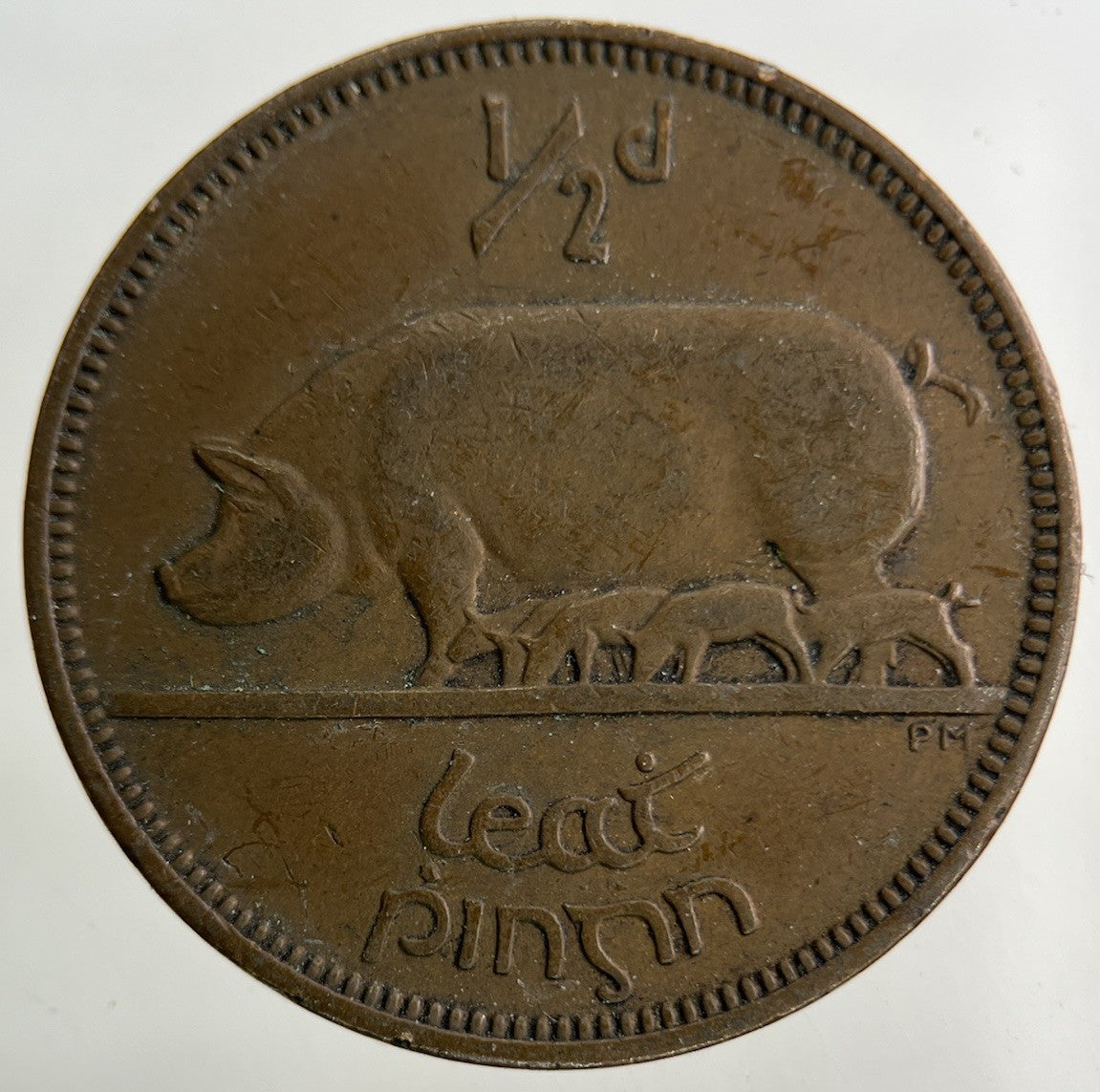 1940 Irish Half - Penny Coin | Very High Grade