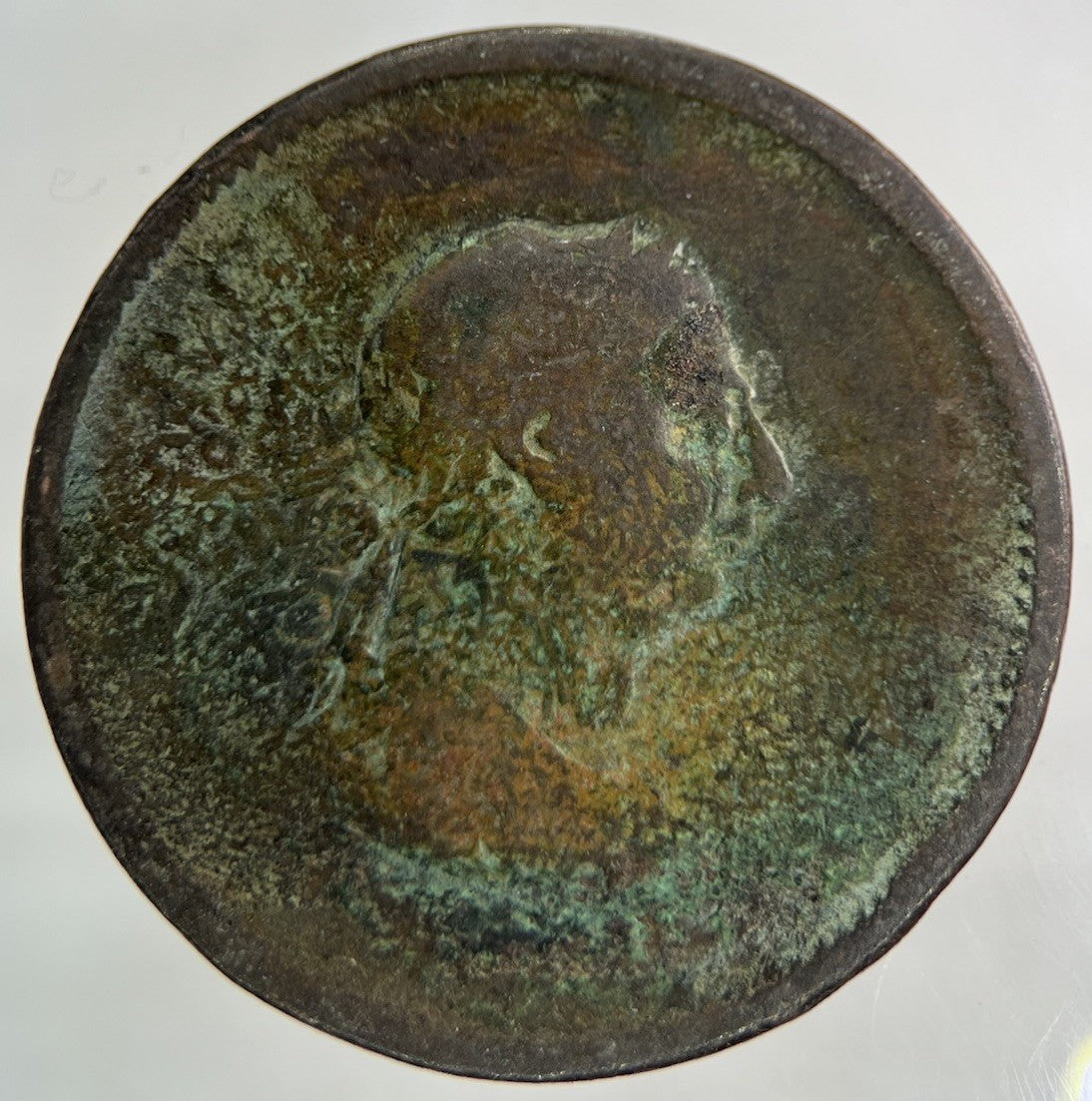 British George III 3rd One Penny Coin | Worn Grade
