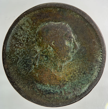 British George III 3rd One Penny Coin | Worn Grade