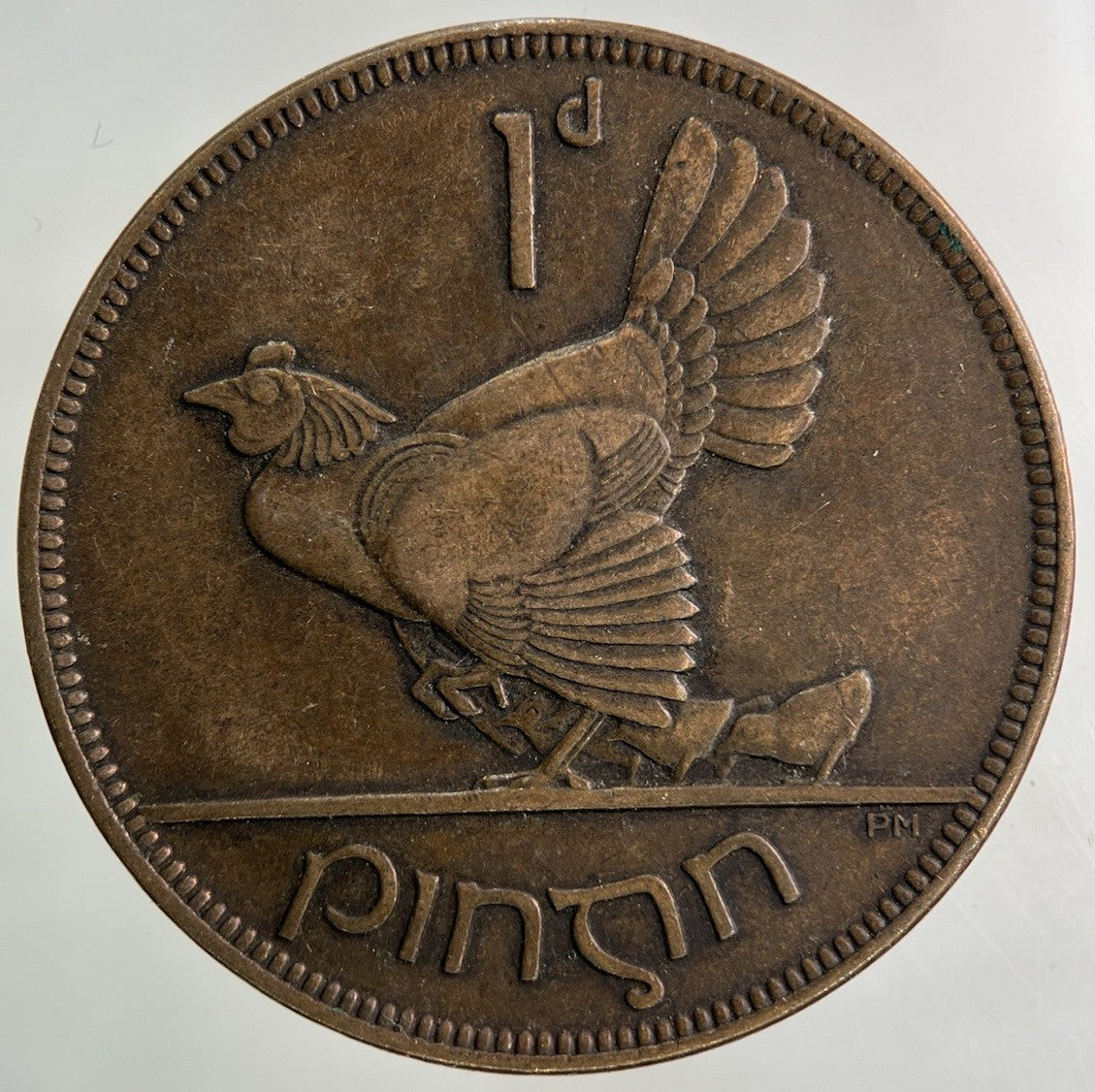 1928 Irish One Penny Coin | Fine Collectable Grade