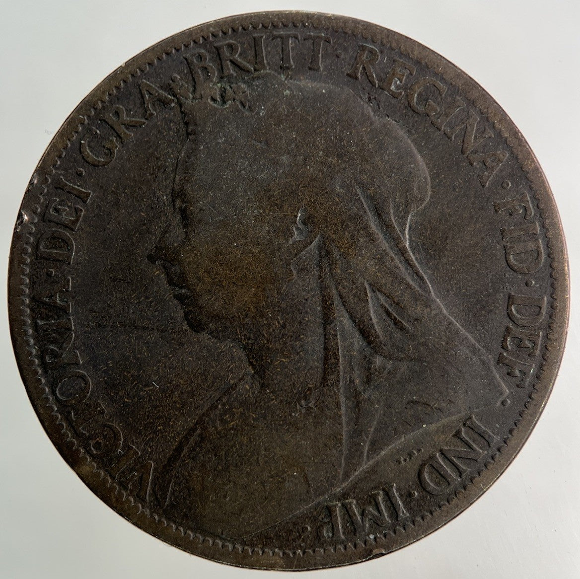 1898 Victoria One Penny Coin | Collectable Grade