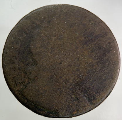 1695 William III 3rd Half - Penny Coin | Fair Grade