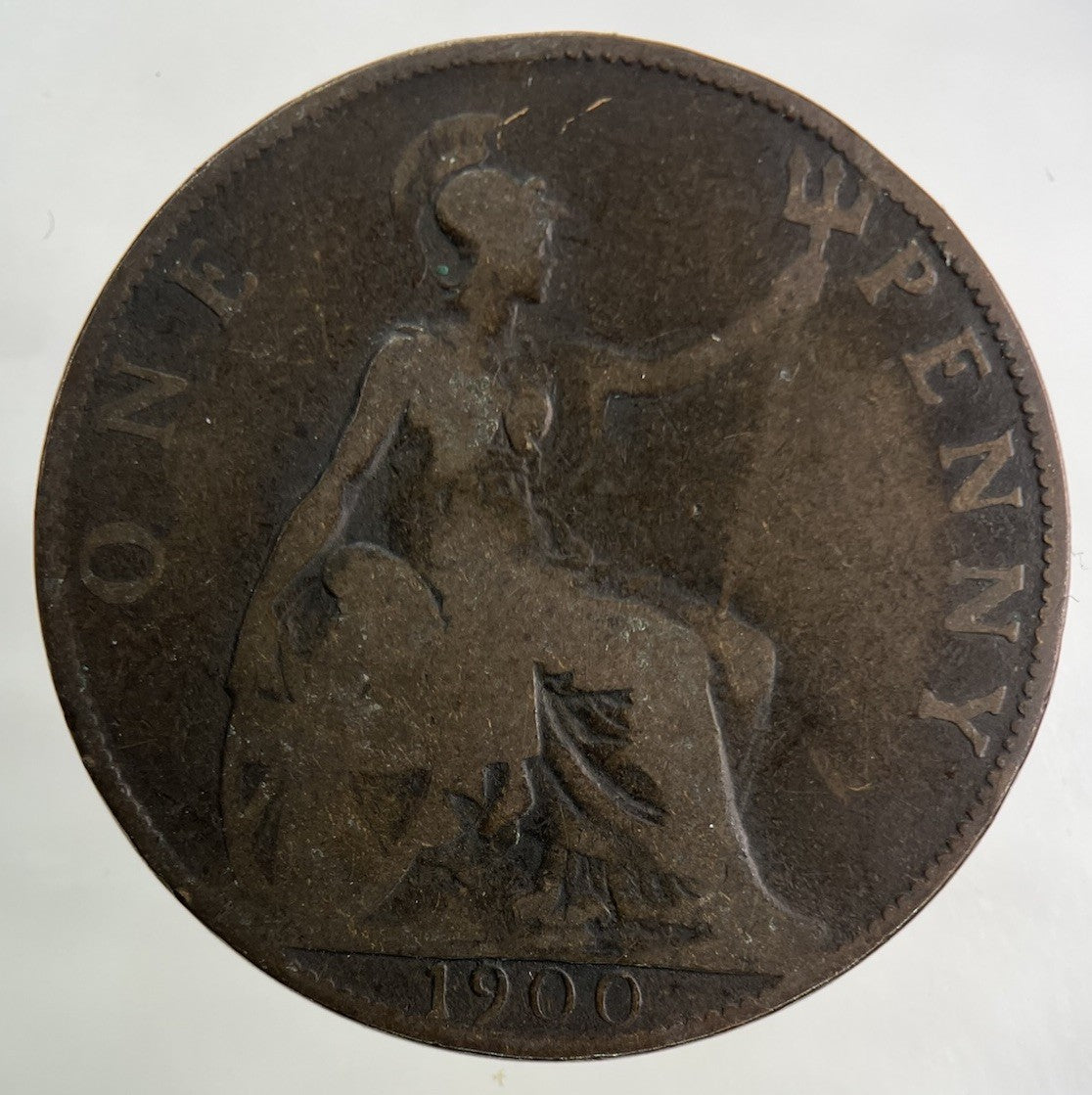 1900 Victoria One Penny Coin | Collectable Grade
