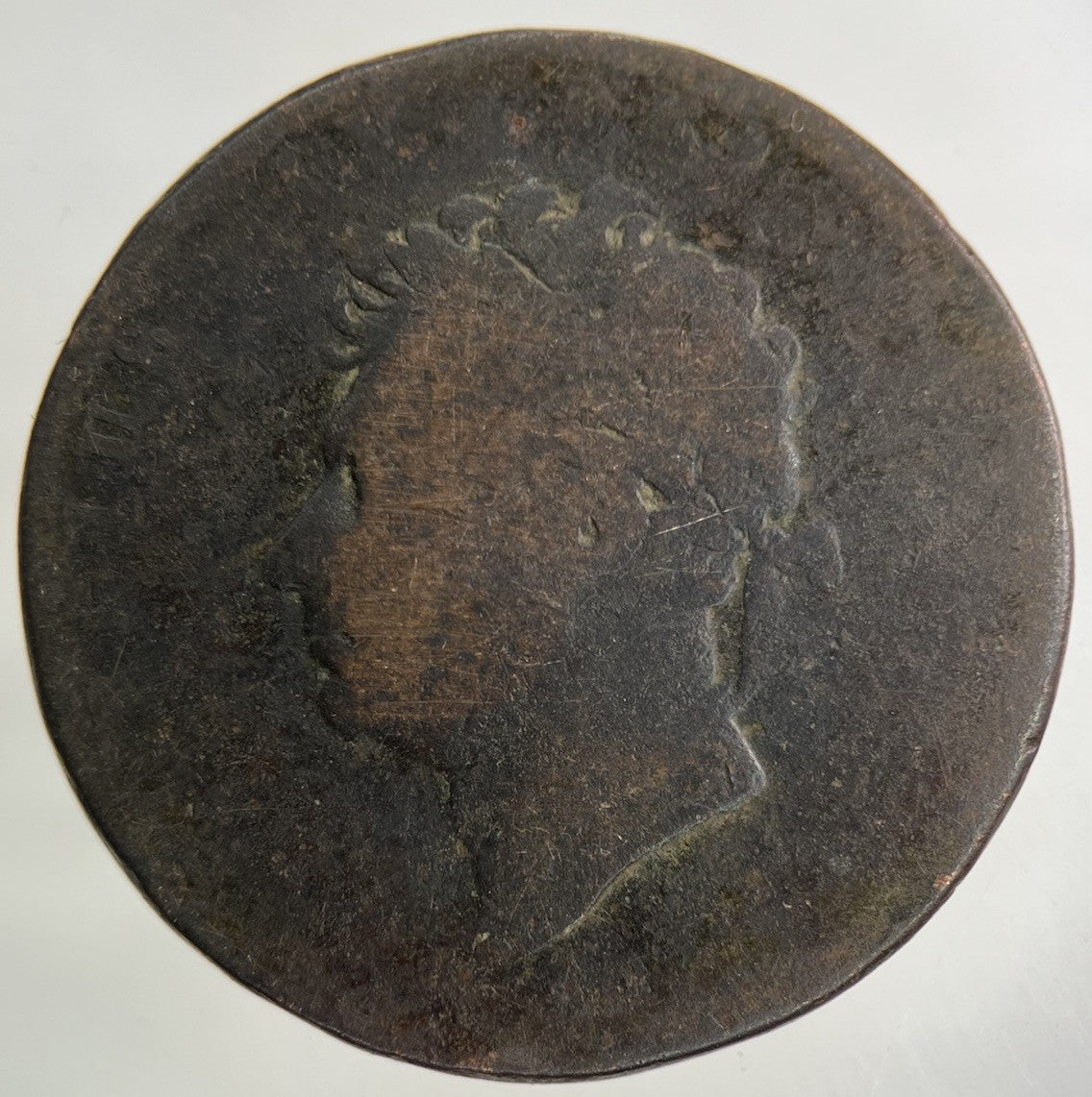 1826 George IV Half - Penny Coin | Fair Grade