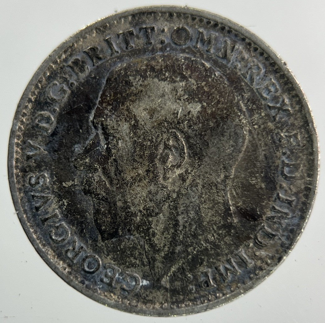 1916 George V Threepence Silver Coin | Collectable Grade